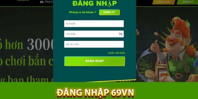 Quy trình login vào hệ thống 69VN thông qua ứng dụng mobile gọn lẹ